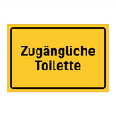 Zugängliche Toilette