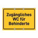 Zugängliches WC für Behinderte