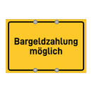 Bargeldzahlung möglich & Bargeldzahlung möglich & Bargeldzahlung möglich