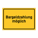 Bargeldzahlung möglich & Bargeldzahlung möglich & Bargeldzahlung möglich
