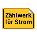 Zählwerk für Strom