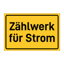 Zählwerk für Strom