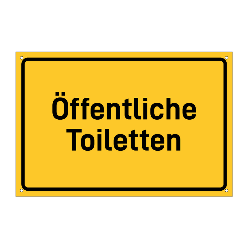 Öffentliche Toiletten