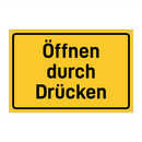 Öffnen durch Drücken