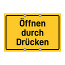 Öffnen durch Drücken