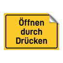 Öffnen durch Drücken