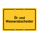 Öl- und Wasserabscheider