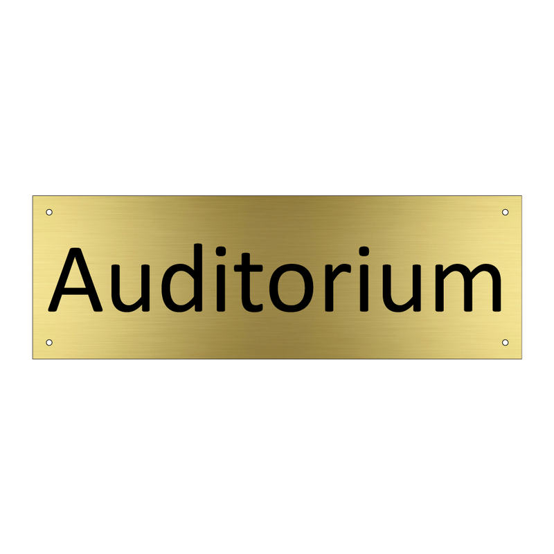 Auditorium