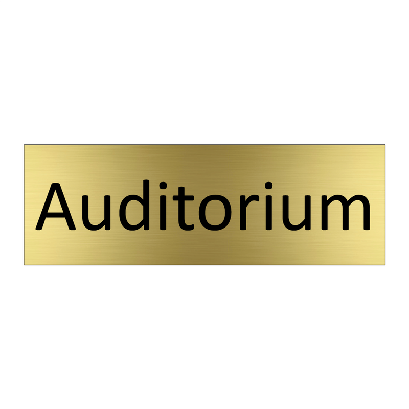 Auditorium