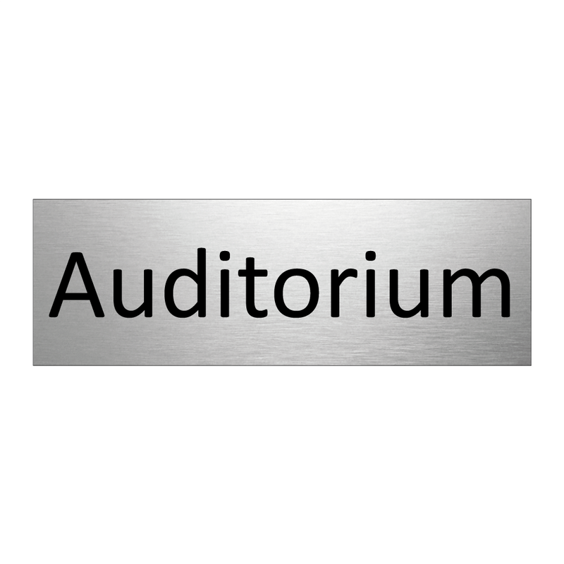 Auditorium