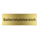 Batterieladebereich
