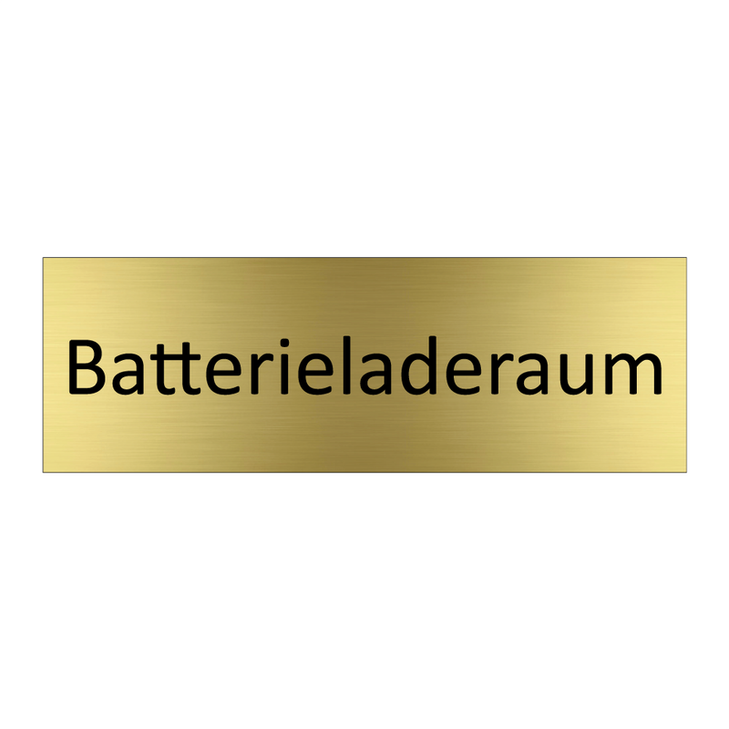 Batterieladeraum