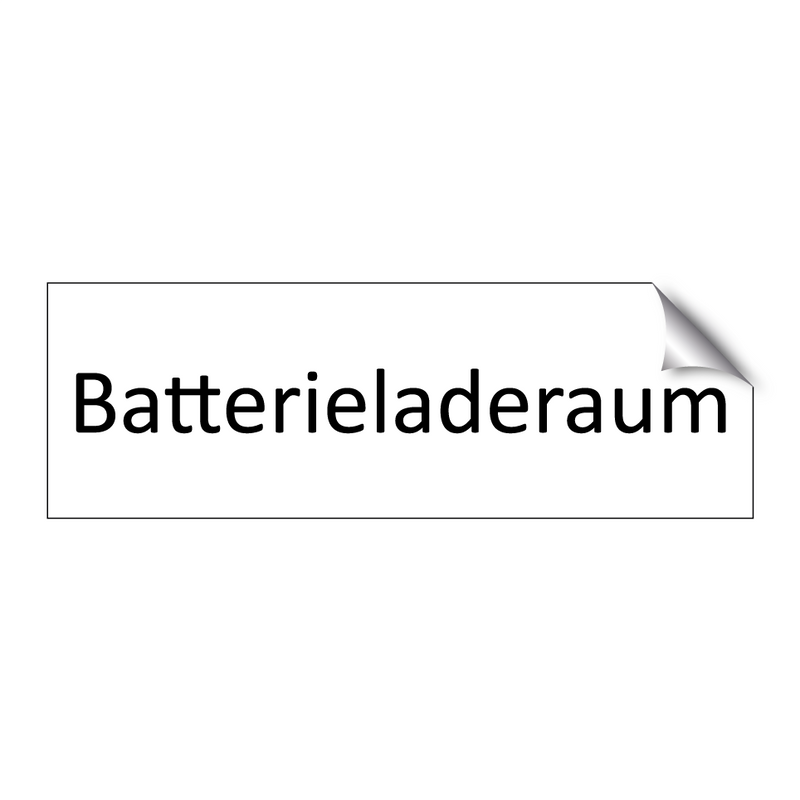 Batterieladeraum