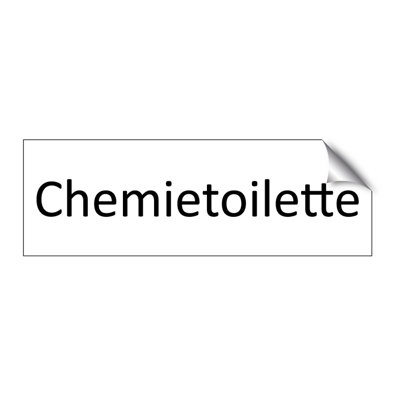 Chemietoilette