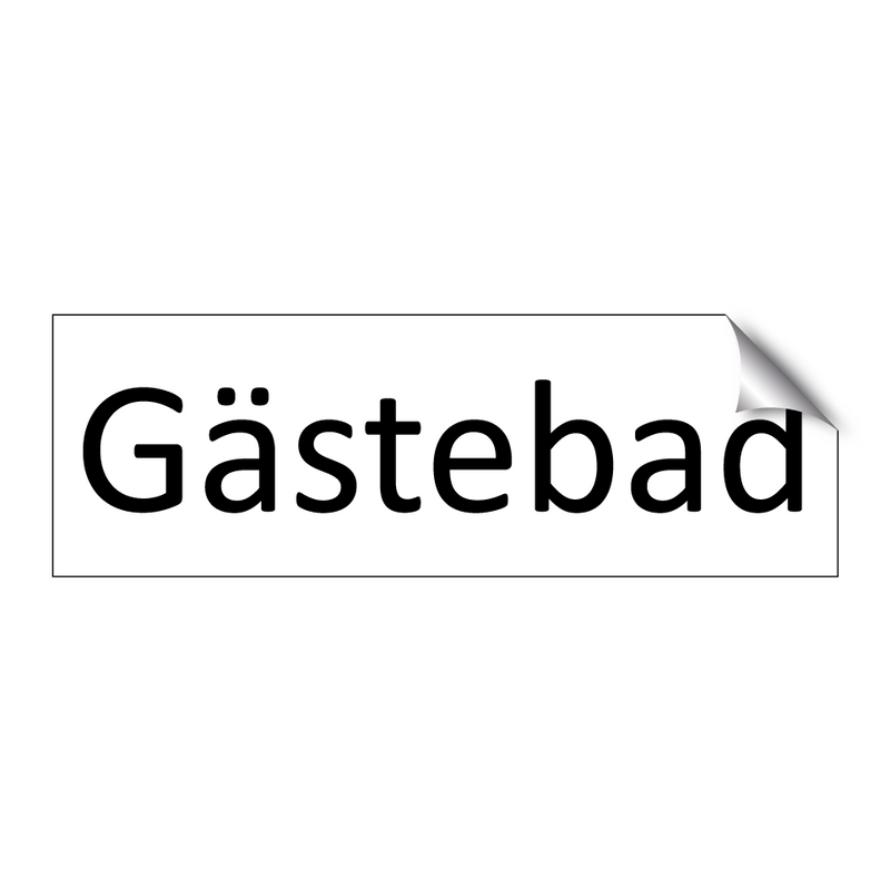 Gästebad