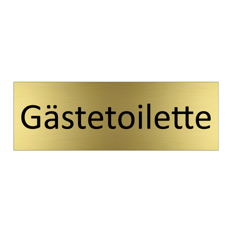 Gästetoilette