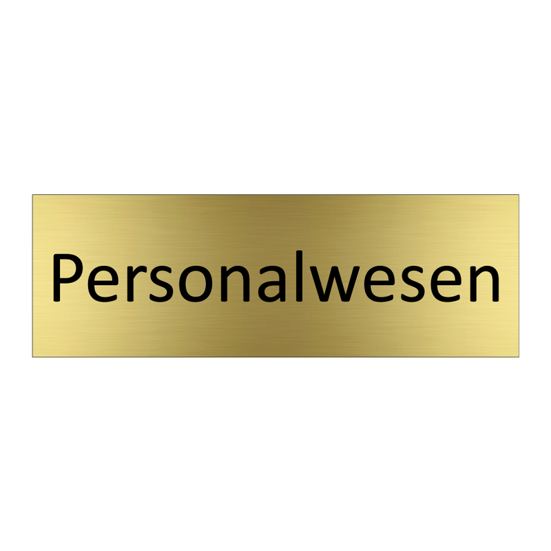 Personalwesen
