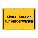 Abstellbereich für Kinderwagen & Abstellbereich für Kinderwagen & Abstellbereich für Kinderwagen