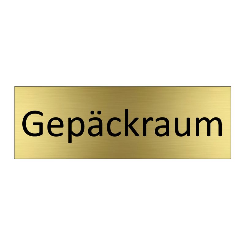 Gepäckraum