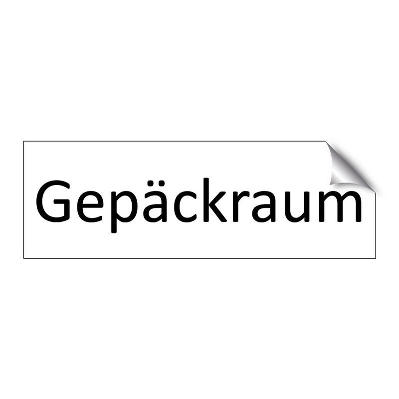 Gepäckraum
