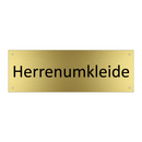 Herrenumkleide