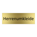 Herrenumkleide