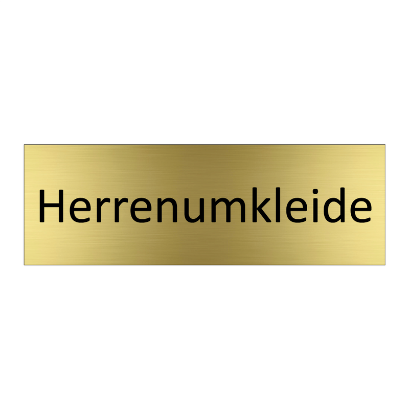 Herrenumkleide