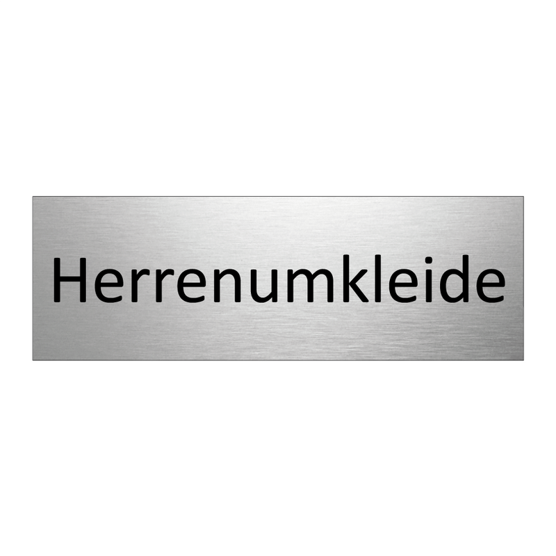 Herrenumkleide
