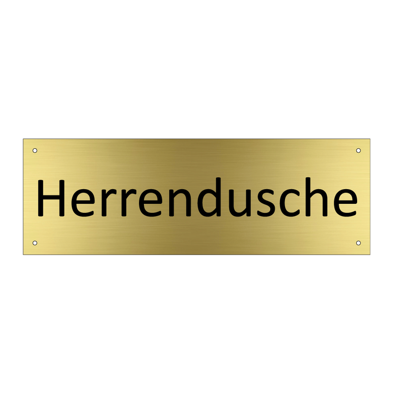 Herrendusche