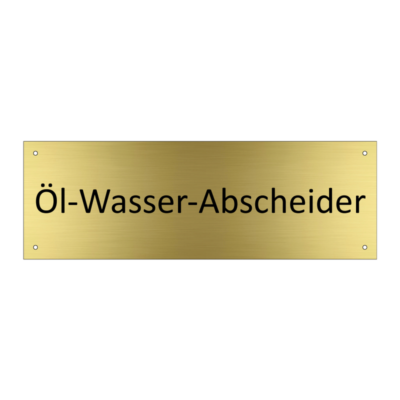 Öl-Wasser-Abscheider