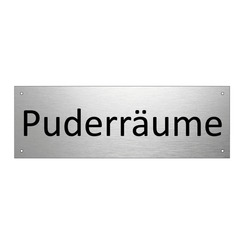 Puderräume