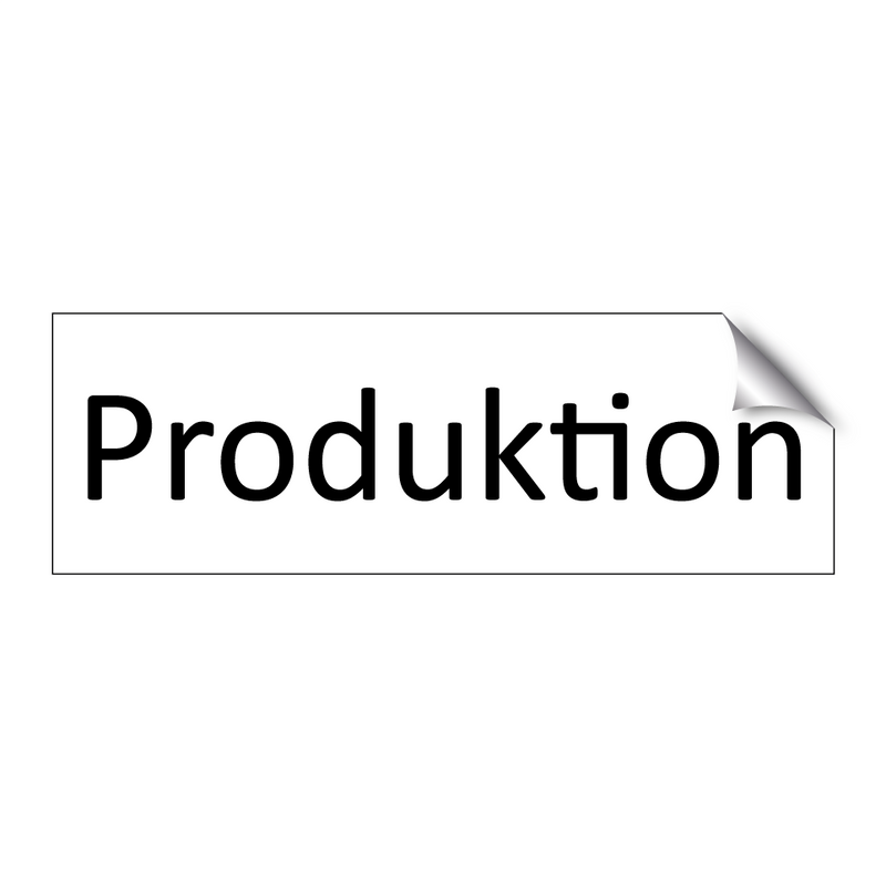 Produktion