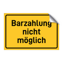 Barzahlung nicht möglich & Barzahlung nicht möglich & Barzahlung nicht möglich