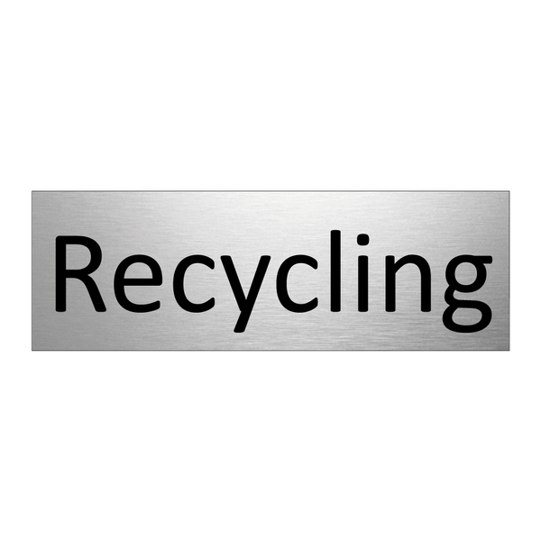 Recycling