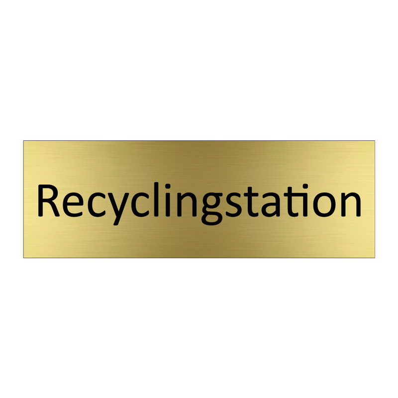 Recyclingstation