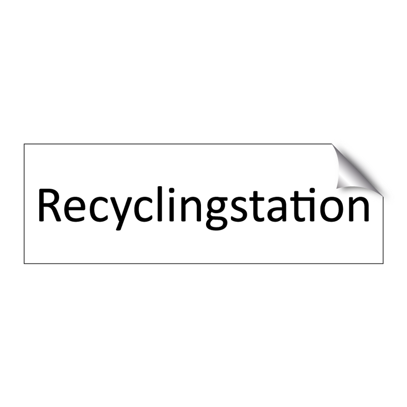Recyclingstation