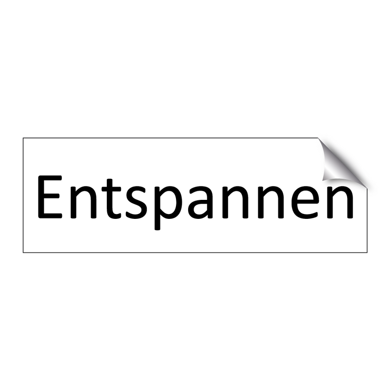 Entspannen