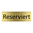 Reserviert