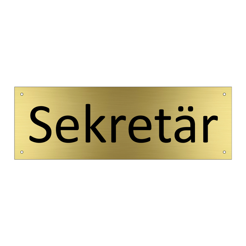 Sekretär