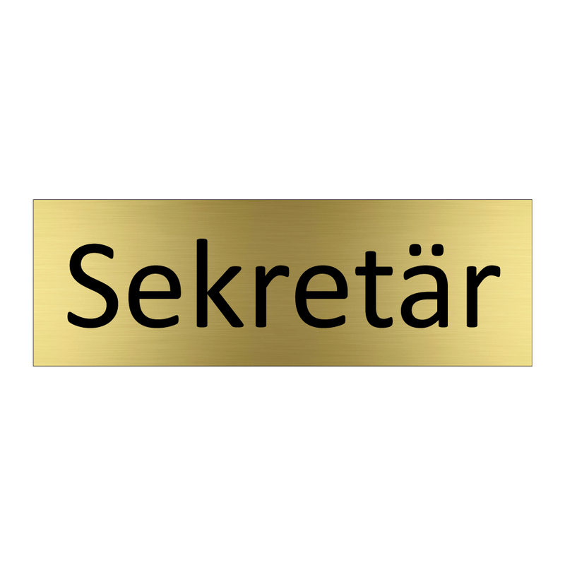 Sekretär