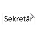 Sekretär