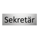 Sekretär