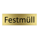 Festmüll