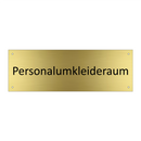 Personalumkleideraum