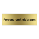 Personalumkleideraum
