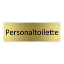 Personaltoilette
