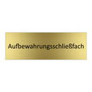 Aufbewahrungsschließfach