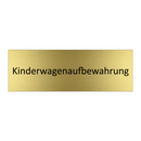 Kinderwagenaufbewahrung