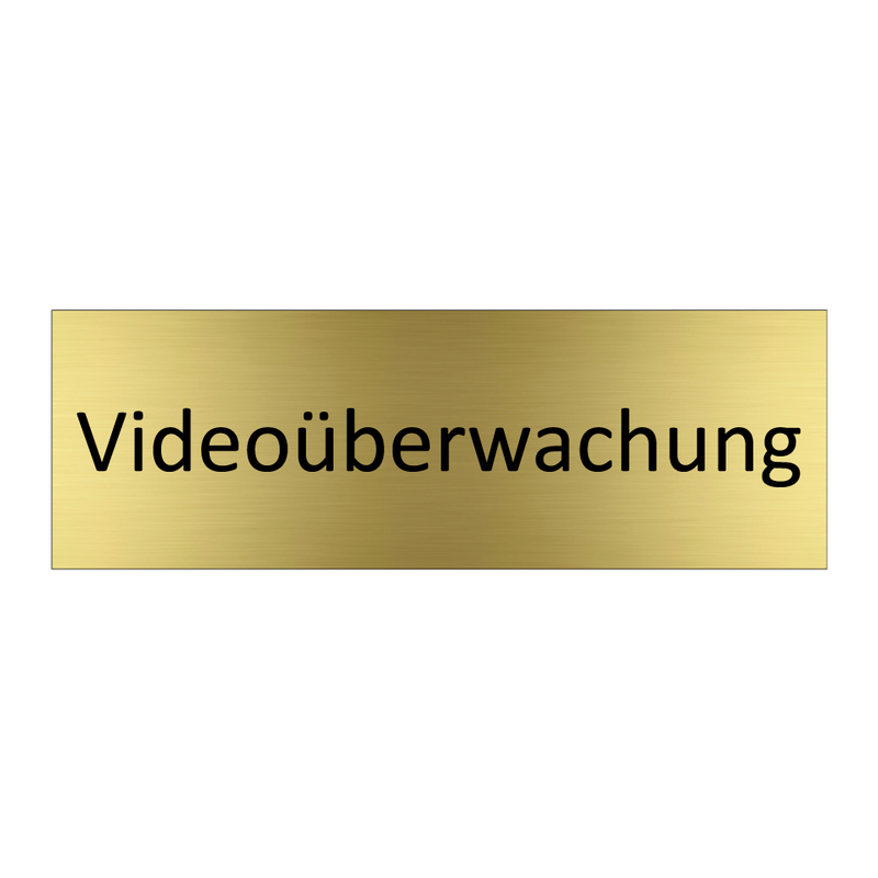 Videoüberwachung