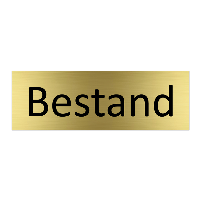 Bestand